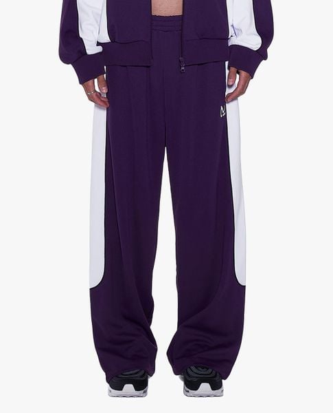  NERDY - Quần dài unisex ống rộng lưng thun Line 