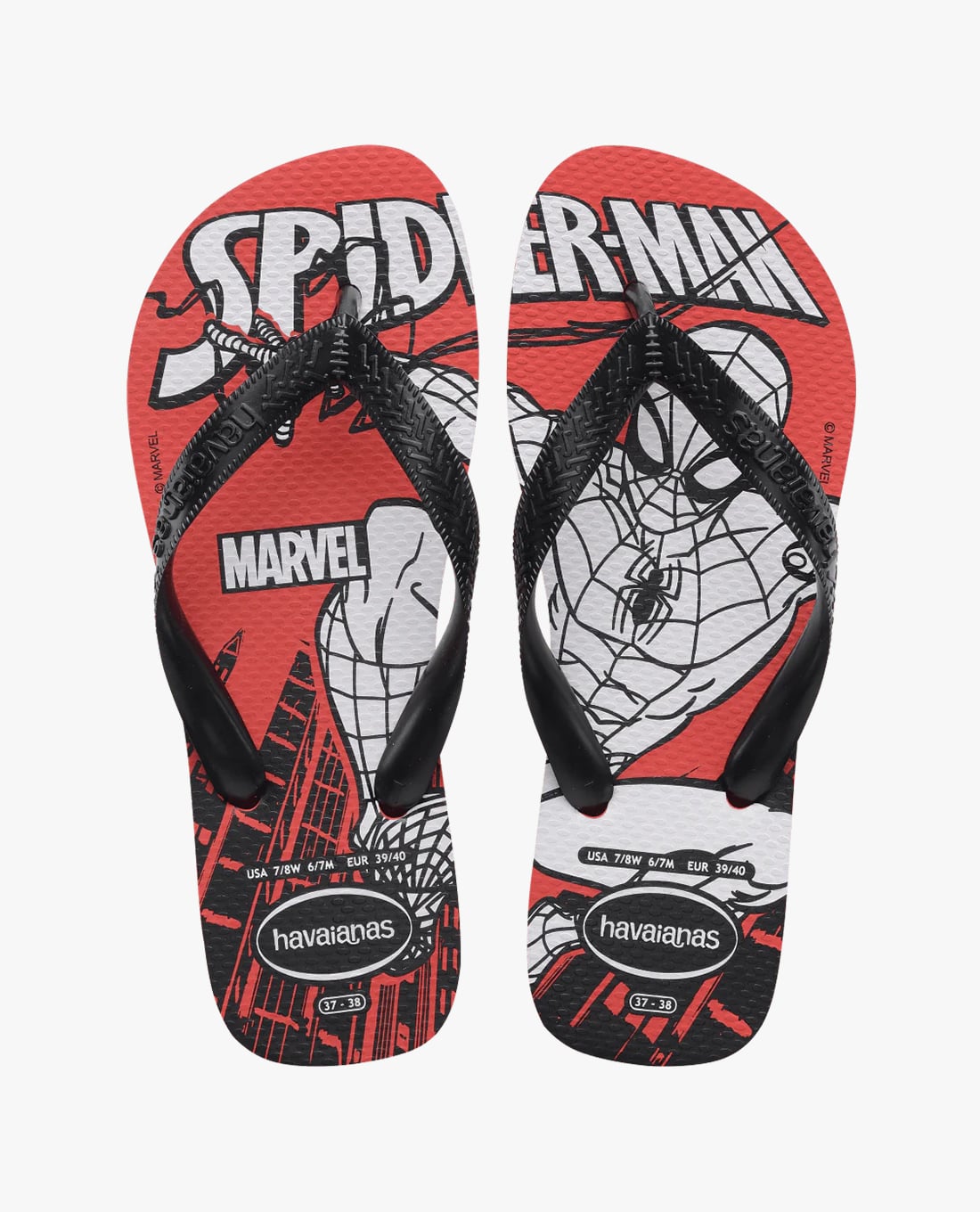 HAVAIANAS - Dép kẹp nam Top Marvel Logomania