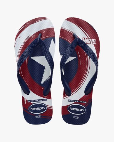  HAVAIANAS - Dép kẹp nam Top Marvel Logomania 