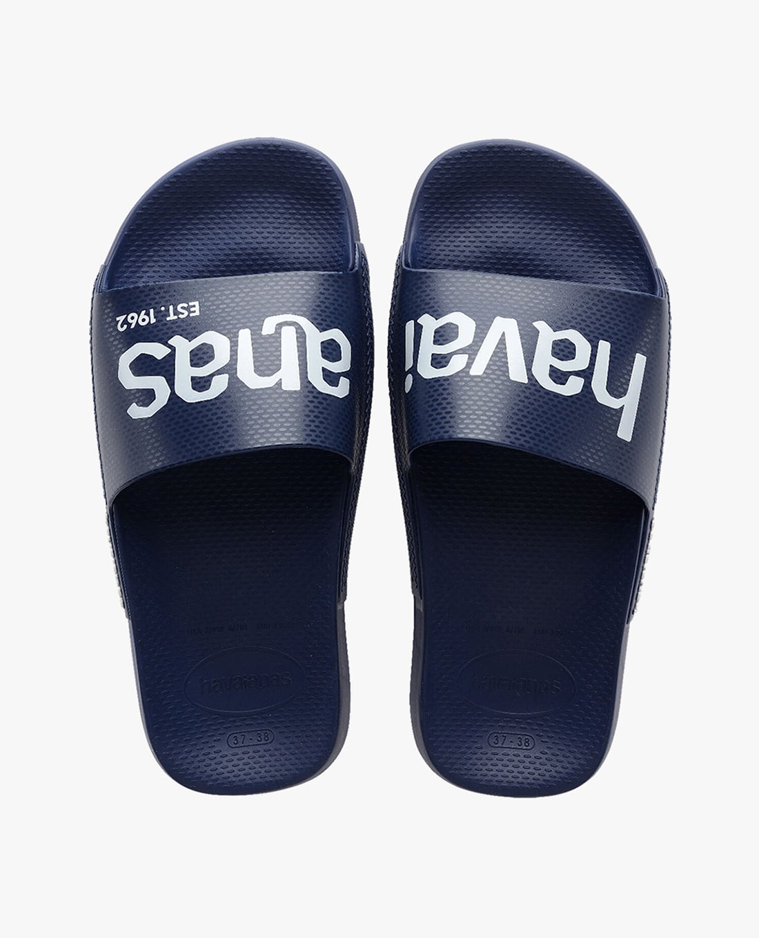 HAVAIANAS - Dép unisex quai ngang Classic Logomania