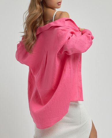  GIGI - Áo sơ mi nữ tay dài phom suông hiện đại 