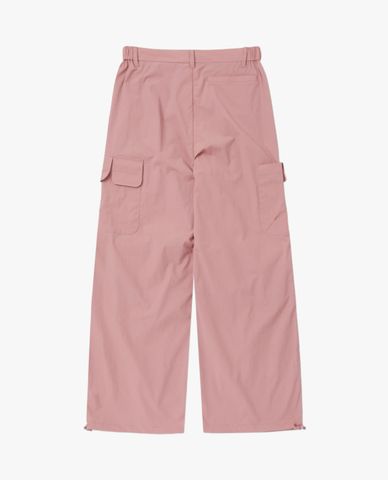  NERDY - Quần dài ống rộng unisex lưng thun Basic Cargo Woven 