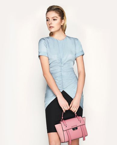  PEDRO - Túi xách tay nắp gập khóa kim loại 