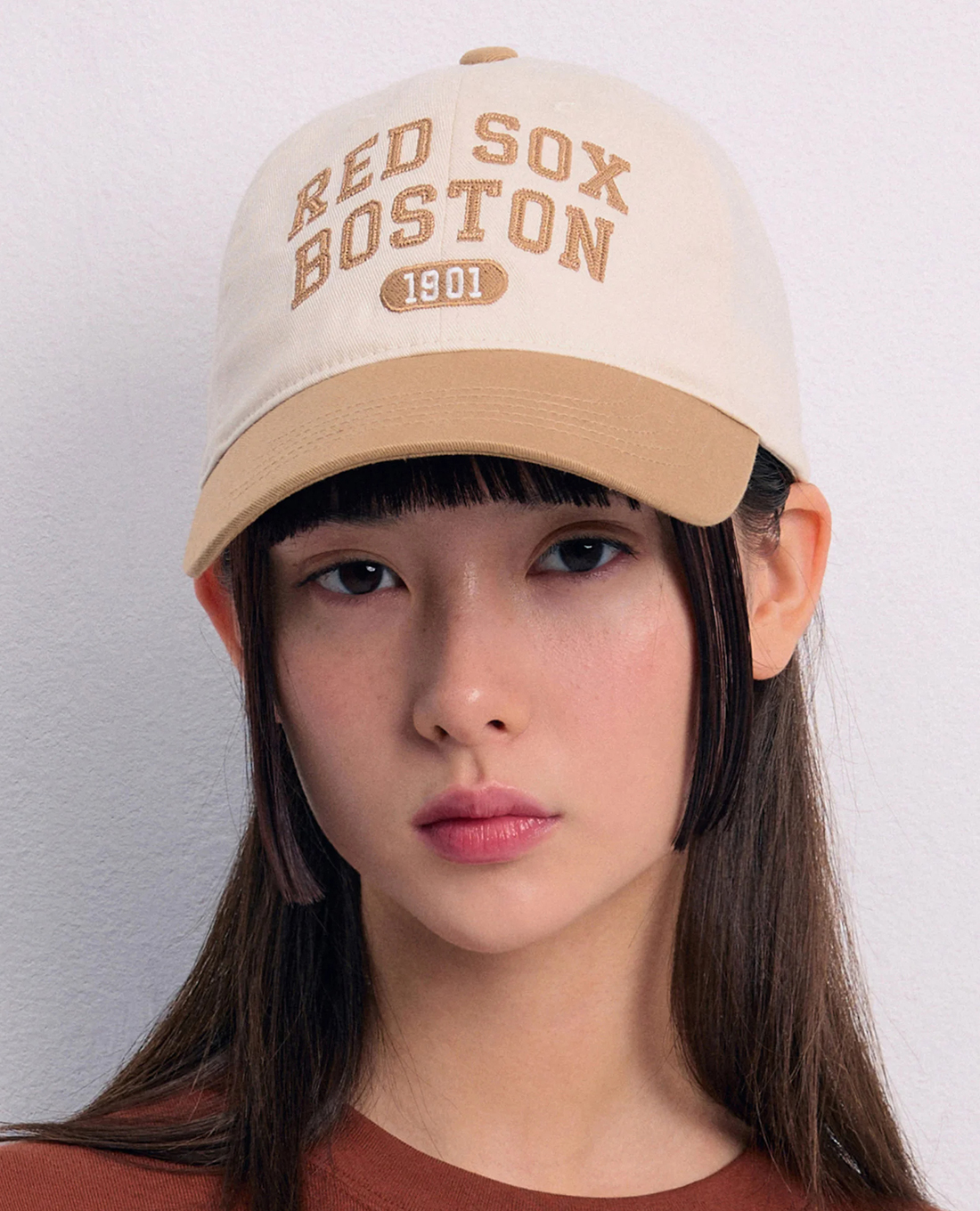 MLB - Nón bóng chày unisex Lettering Collor Scheme Unstructured