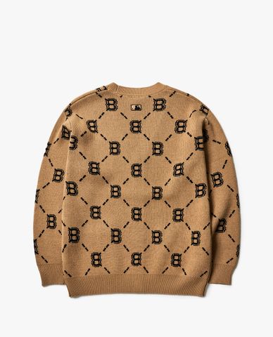  MLB - Áo khoác cardigan phom suông Diamond Monogram 