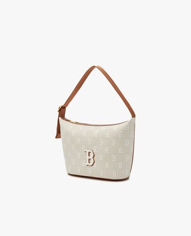  MLB - Túi đeo vai nữ Classic Mono Jacquard 