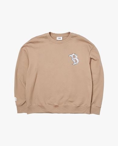  MLB - Áo sweatshirt unisex cổ tròn tay dài Basic 