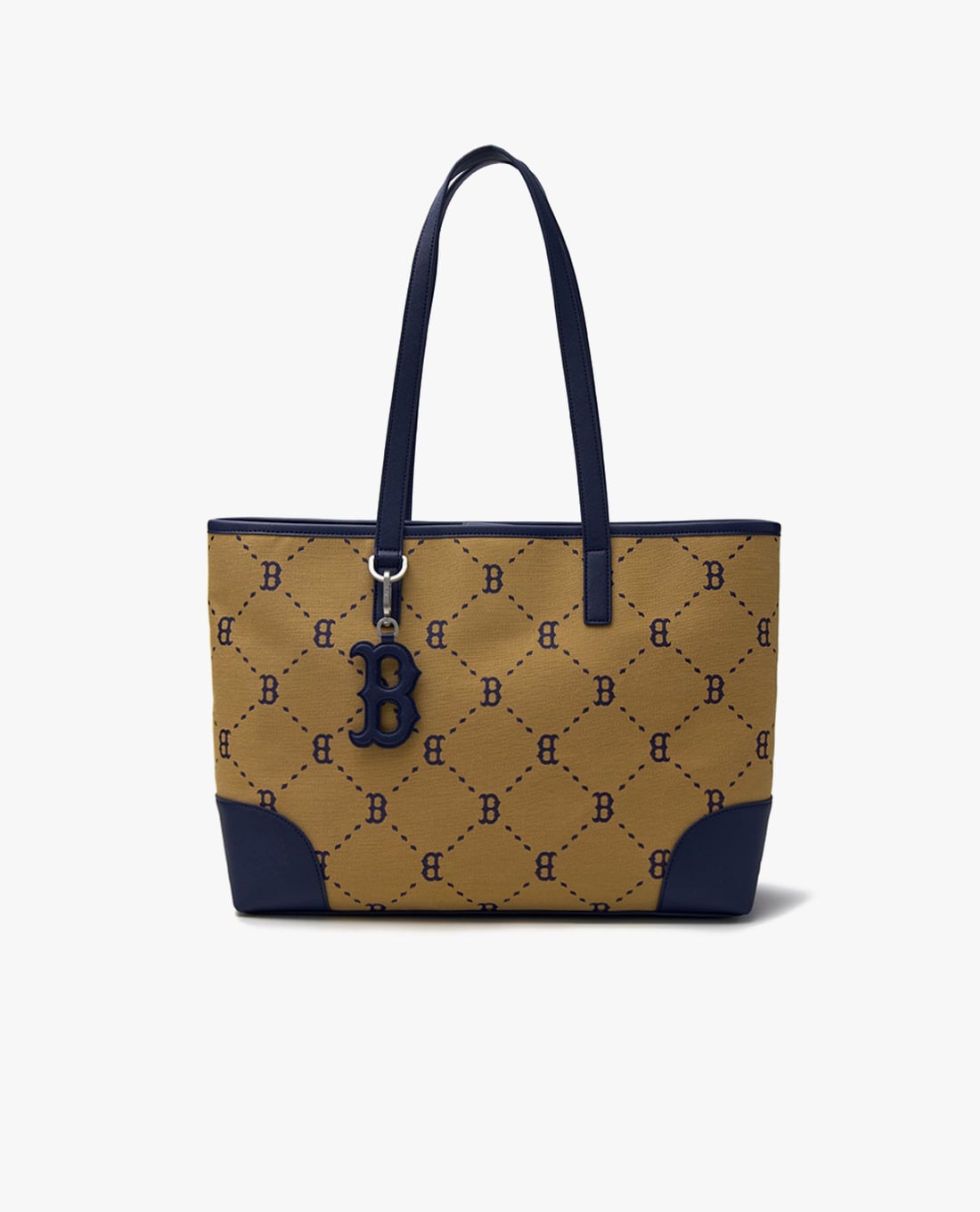 MLB - Túi tote unisex phom chữ nhật Diamond Monogram Jacquard