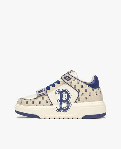  MLB - Giày sneakers unisex cổ thấp Chunky Liner Mid Classic Monogram 