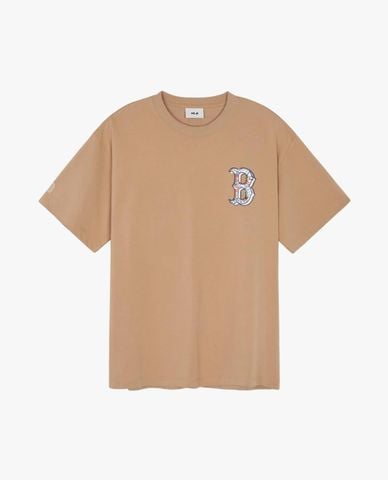  MLB - Áo thun unisex cổ tròn tay ngắn Basic Colorful Mega Logo 