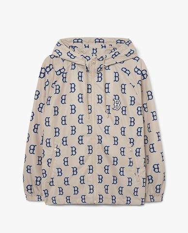  MLB - Áo khoác unisex phối mũ Classic Monogram Front Panel Pattern 