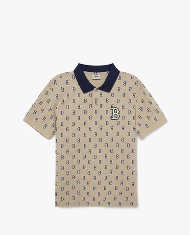  MLB - Áo polo nam tay ngắn Classic Monogram 