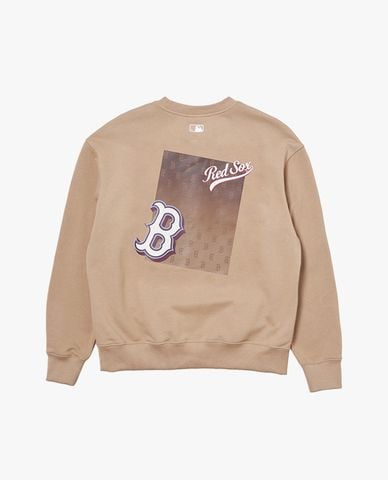  MLB - Áo sweatshirt unisex cổ tròn tay dài Monogram 