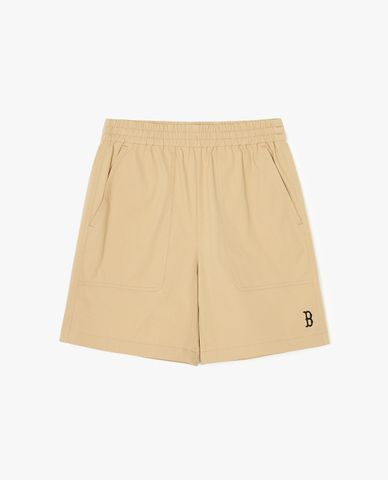  MLB - Quần shorts unisex ống rộng lưng thun Basic Cotton Touch 5 Part 