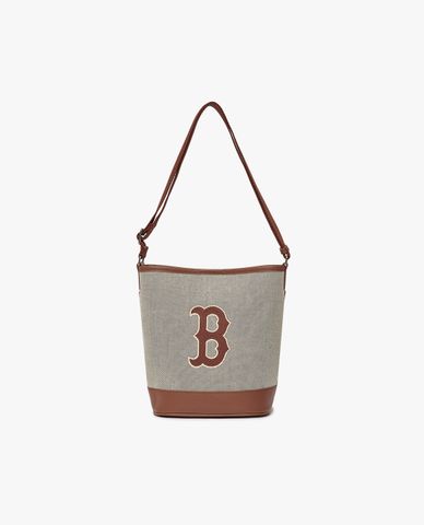  MLB - Túi đeo chéo Basic Big Logo Canvas 