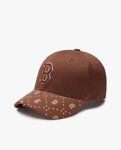  MLB - Nón bóng chày unisex Diamond Monogram Point Structure 