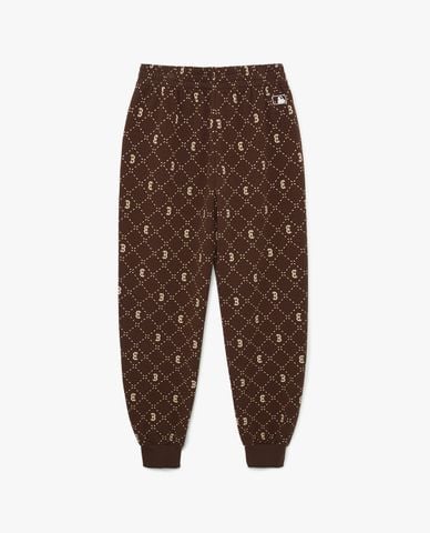  MLB - Quần jogger unisex lưng thun Diamond Monogram Jacquard 