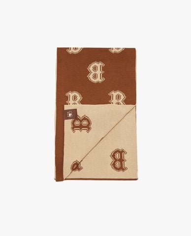  MLB - Khăn choàng unisex phom chữ nhật Premium Classic Monogram 