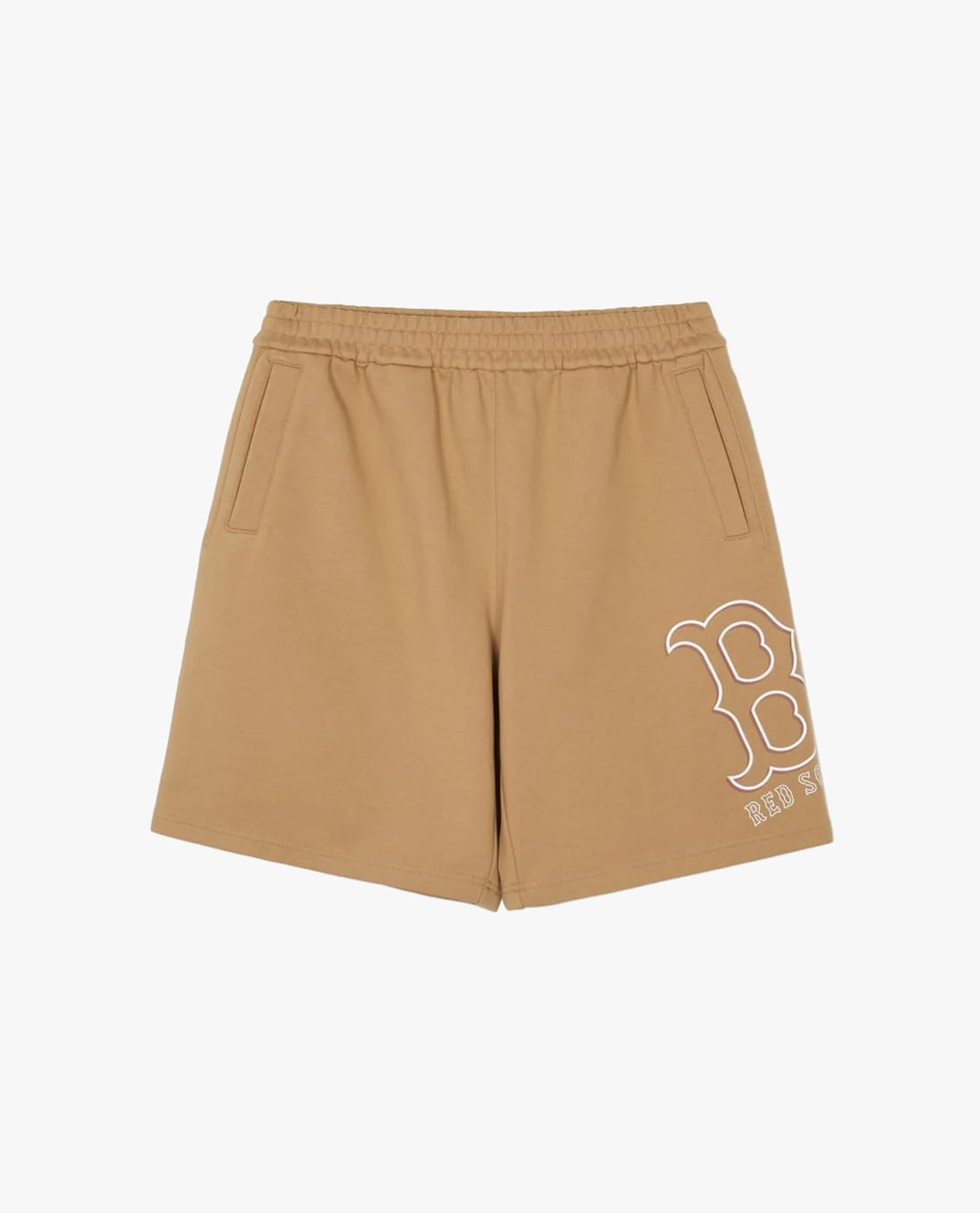 MLB - Quần shorts unisex ống rộng lưng thun Basic Megalogo