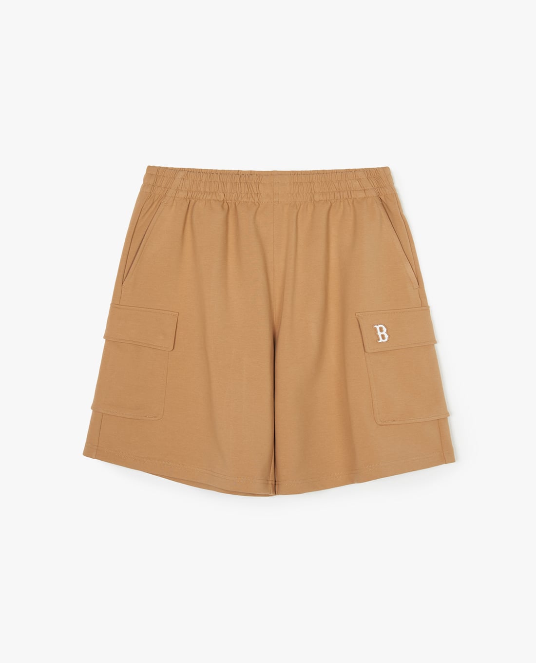 MLB - Quần short unisex ống rộng lưng thun Basic Small Logo