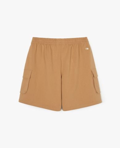  MLB - Quần short unisex ống rộng lưng thun Basic Small Logo 