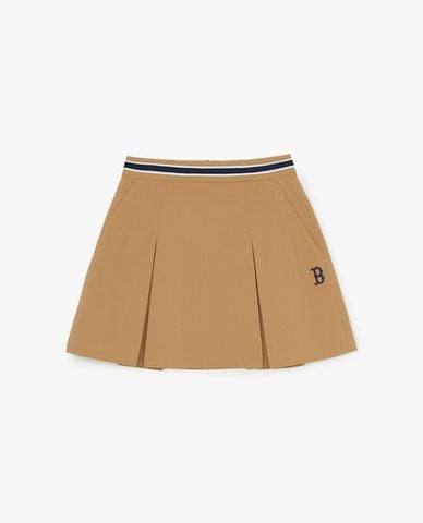  MLB - Chân váy xếp li mini Varsity Sporty 