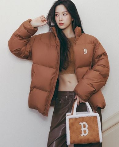  MLB - Túi xách nữ phom chữ nhật Monogram Mustang Mini 