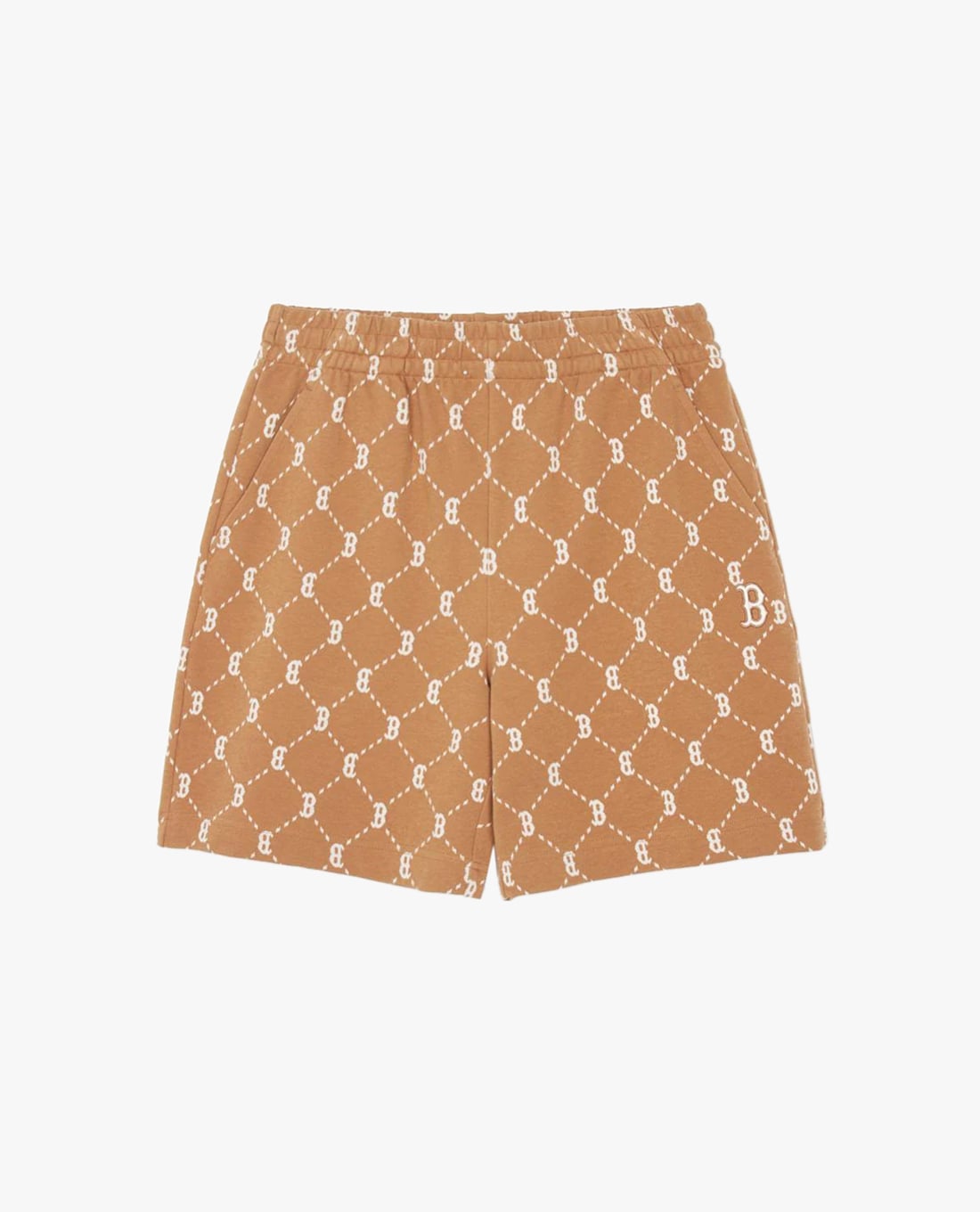 MLB - Quần short unisex ống rộng Jacquard Dia Monogram