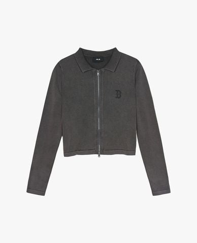  MLB - Áo khoác cardigan nữ Basic Vintage Wash 