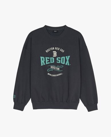  MLB - Áo sweatshirt unisex cổ tròn tay dài College T Varsity 
