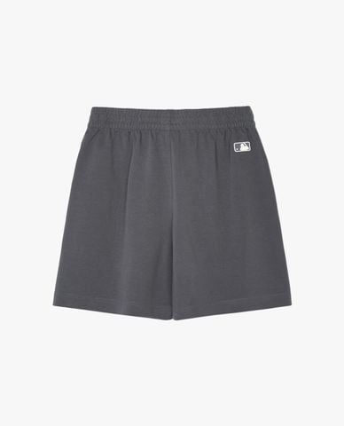  MLB - Quần shorts unisex ống rộng lưng thun Varsity Logo 