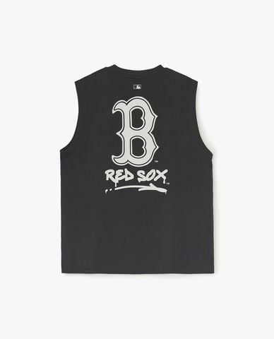  MLB - Áo ba lỗ unisex cổ tròn Basic Megalogonashi 