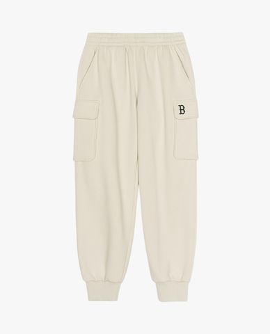  MLB - Quần jogger unisex lưng thun Basic Small Logo 