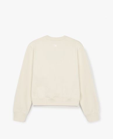  MLB - Áo sweatshirt nữ cổ tròn phom croptop Basic Small Logo 