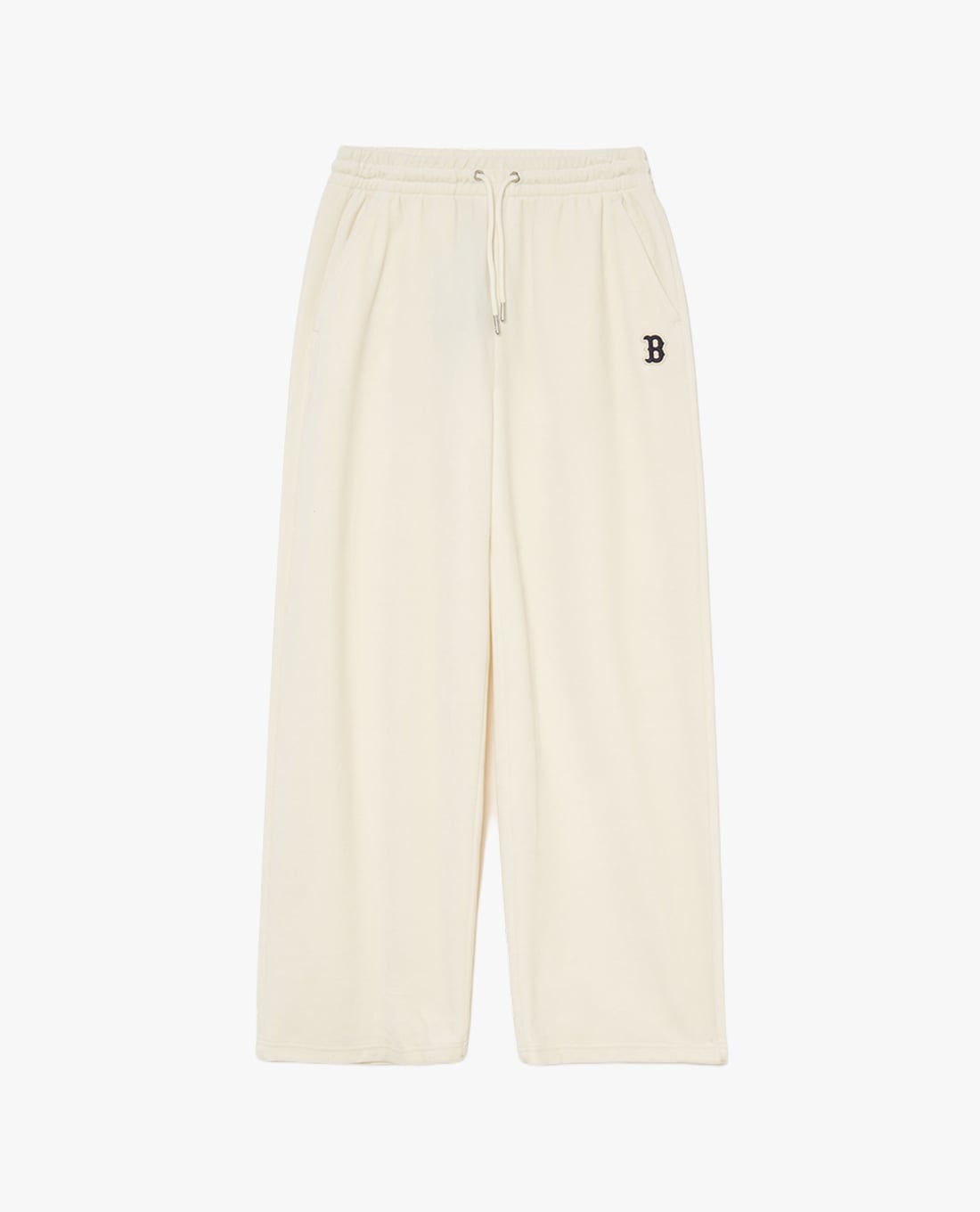MLB - Quần dài nữ ống rộng lưng thun Velvet Wide New York Yankees