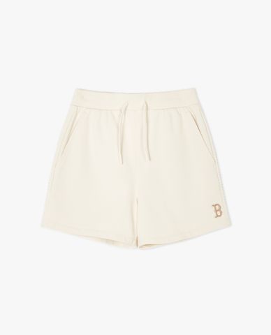  MLB - Quần short ngắn nữ lưng thun phối logo thời trang 