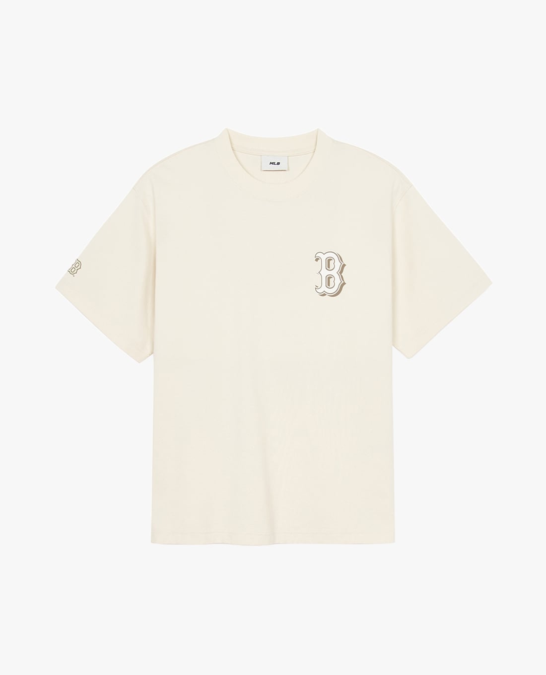 MLB - Áo thun unisex cổ tròn tay ngắn hiện đại Vintage Monotive