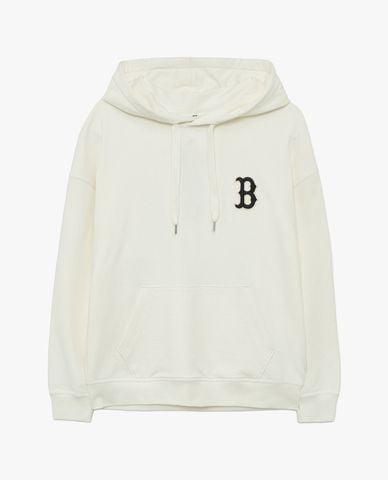 MLB - Áo hoodie unisex tay dài phối mũ Checkerboard Big Lux Mega