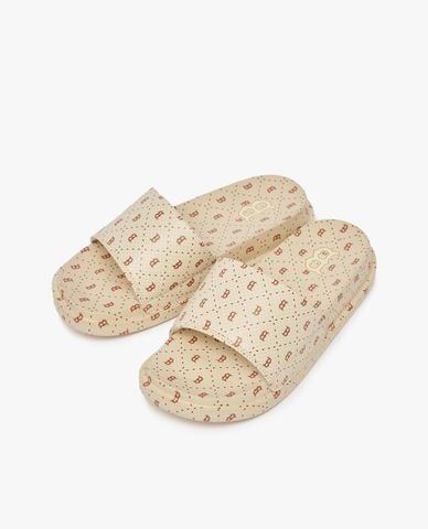  MLB - Dép quai ngang unisex Chunky Mound Diamond Monogram 