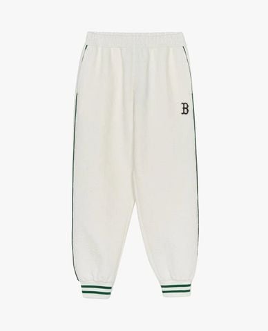  MLB - Quần jogger unisex lưng thun Jacquard Monogram 