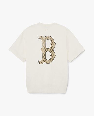 MLB - Áo thun unisex cổ tròn tay ngắn Monogram 
