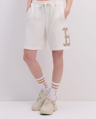  MLB - Quần short unisex ống rộng lưng thun Classic Monogram Biglux 