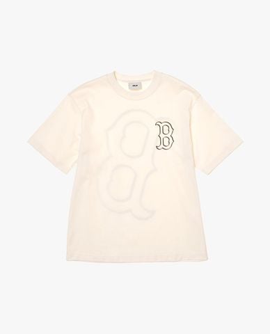  MLB - Áo thun unisex cổ tròn tay ngắn Basic Mega Logo 