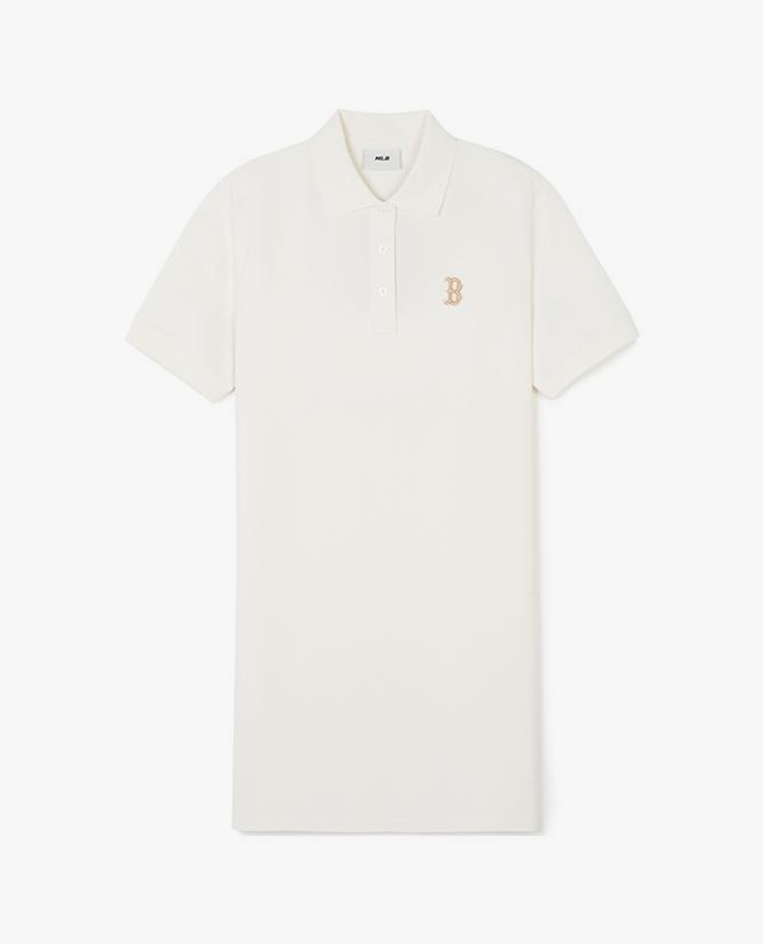 MLB - Đầm polo nữ cổ bẻ tay ngắn mini trẻ trung