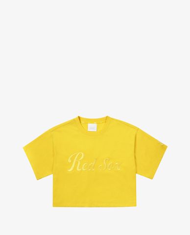  MLB - Áo croptop nữ tay ngắn Class Logo 