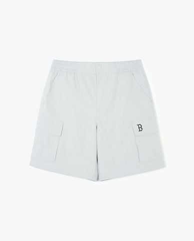  MLB - Quần short unisex ống rộng lưng thun Basic Gopcore Cotton 