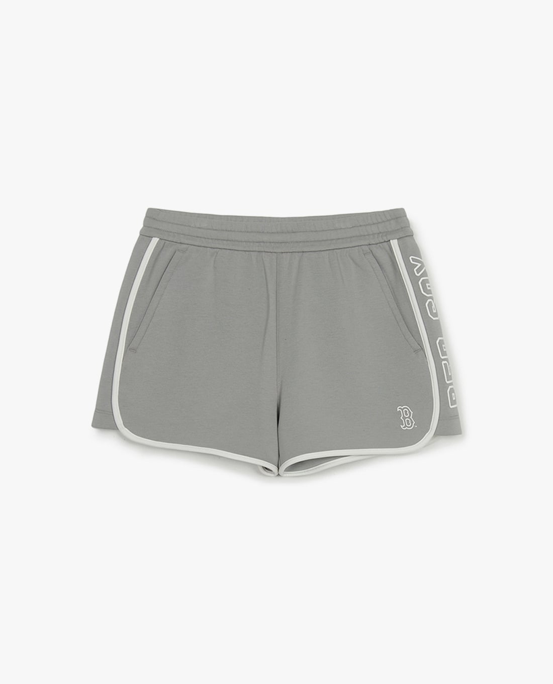 MLB - Quần short ngắn nữ lưng thun Varsity Sporty Dolphin