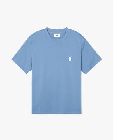  MLB - Áo thun unisex cổ tròn tay ngắn Basic Small Logo 