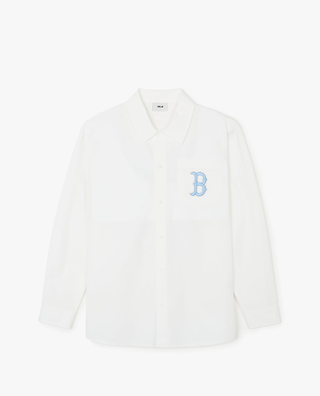 MLB - Áo sơ mi unisex cổ bẻ tay dài Monogram Big Lux