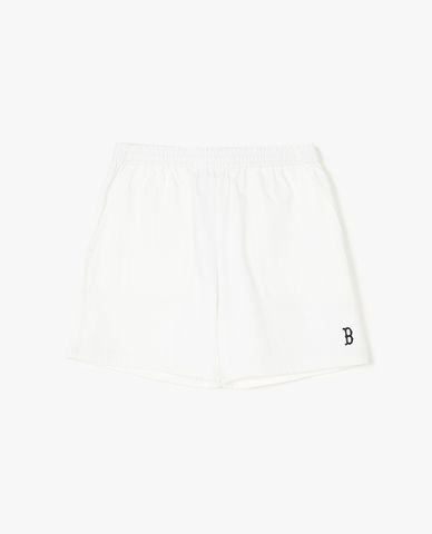  MLB - Quần shorts nữ ống rộng lưng thun Basic Cotton Touch 4 Part 